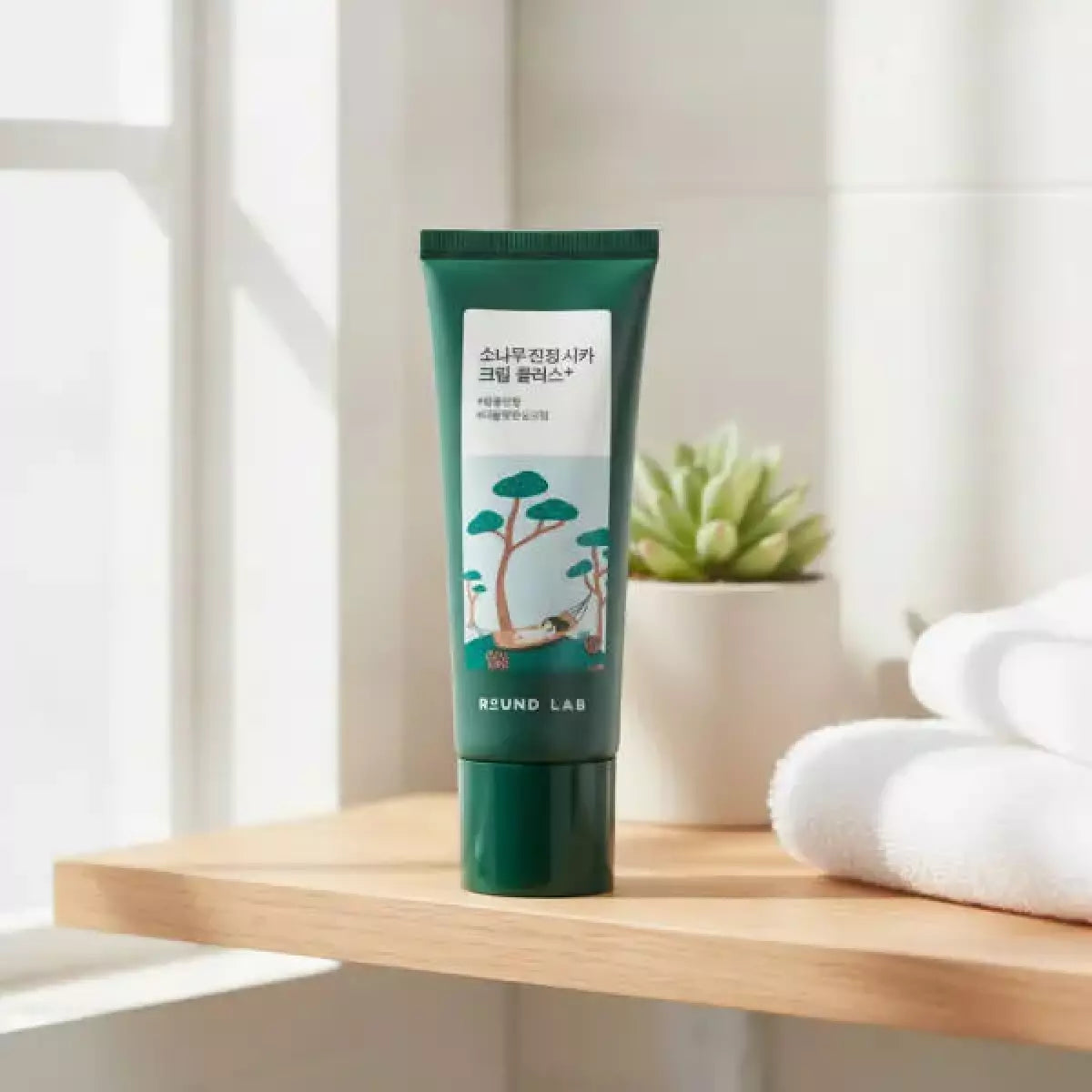 Round Lab Pine Calming Cica Cream Plus 60ml + Toner 20ml