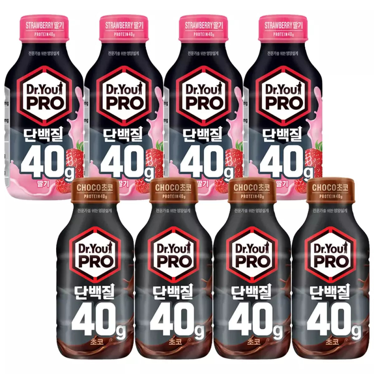 Orion Dr.You Pro Protein Drink 350ml Choco & Strawberry