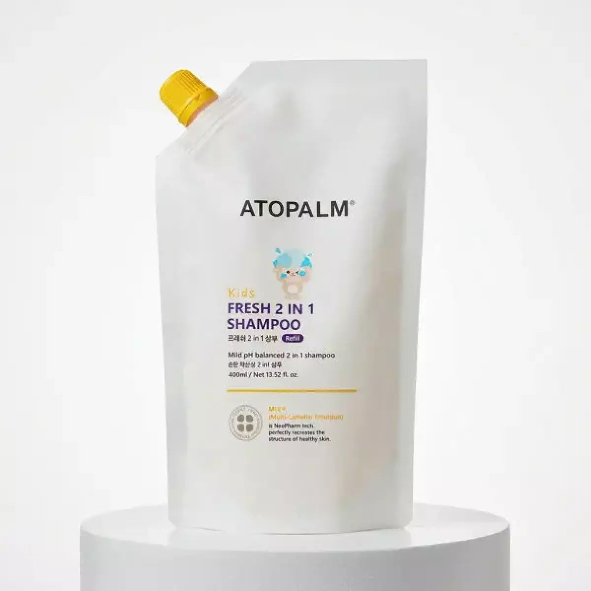 Atopalm Kids Fresh 2-in-1 Shampoo 400ml Refill