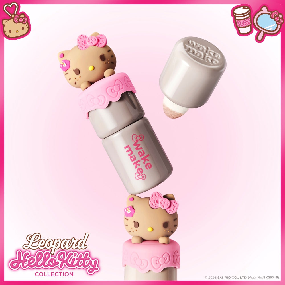 Wakemake Leopard Hello Kitty Makeup Collection 19 Types