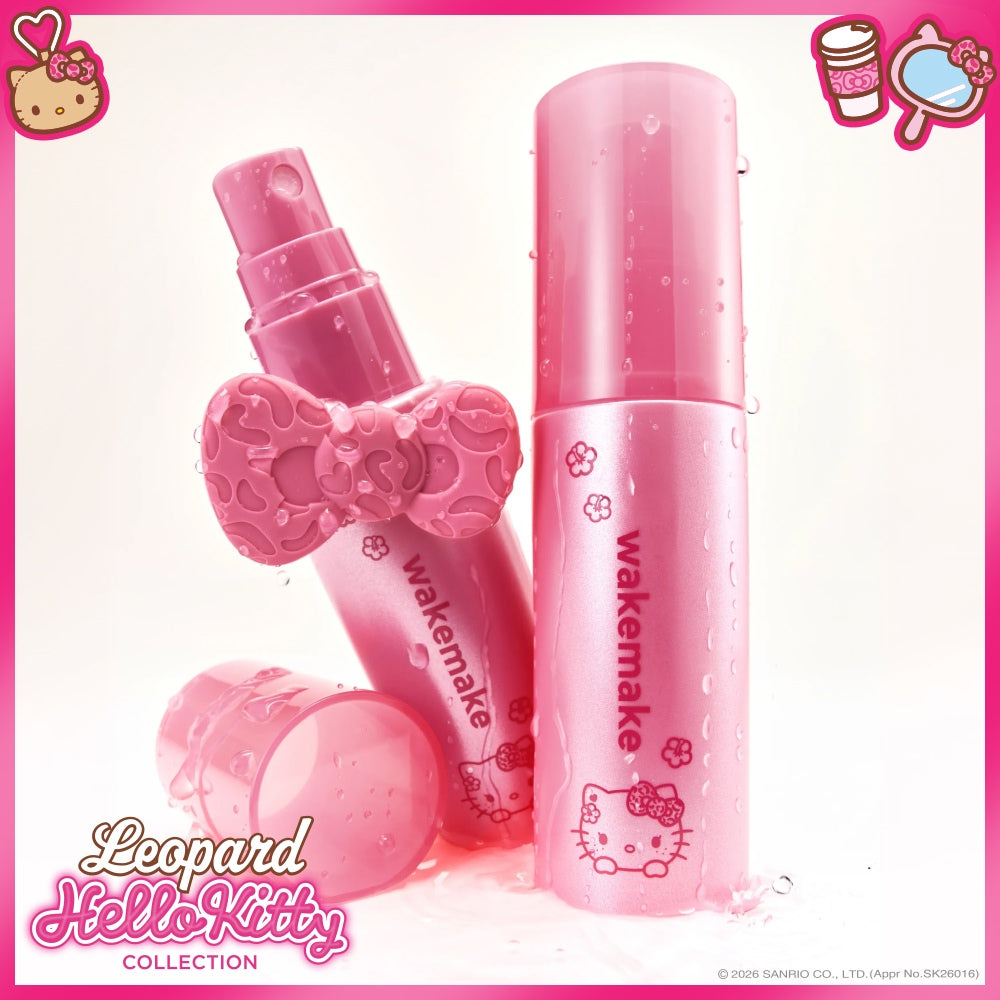 Wakemake Leopard Hello Kitty Makeup Collection 19 Types