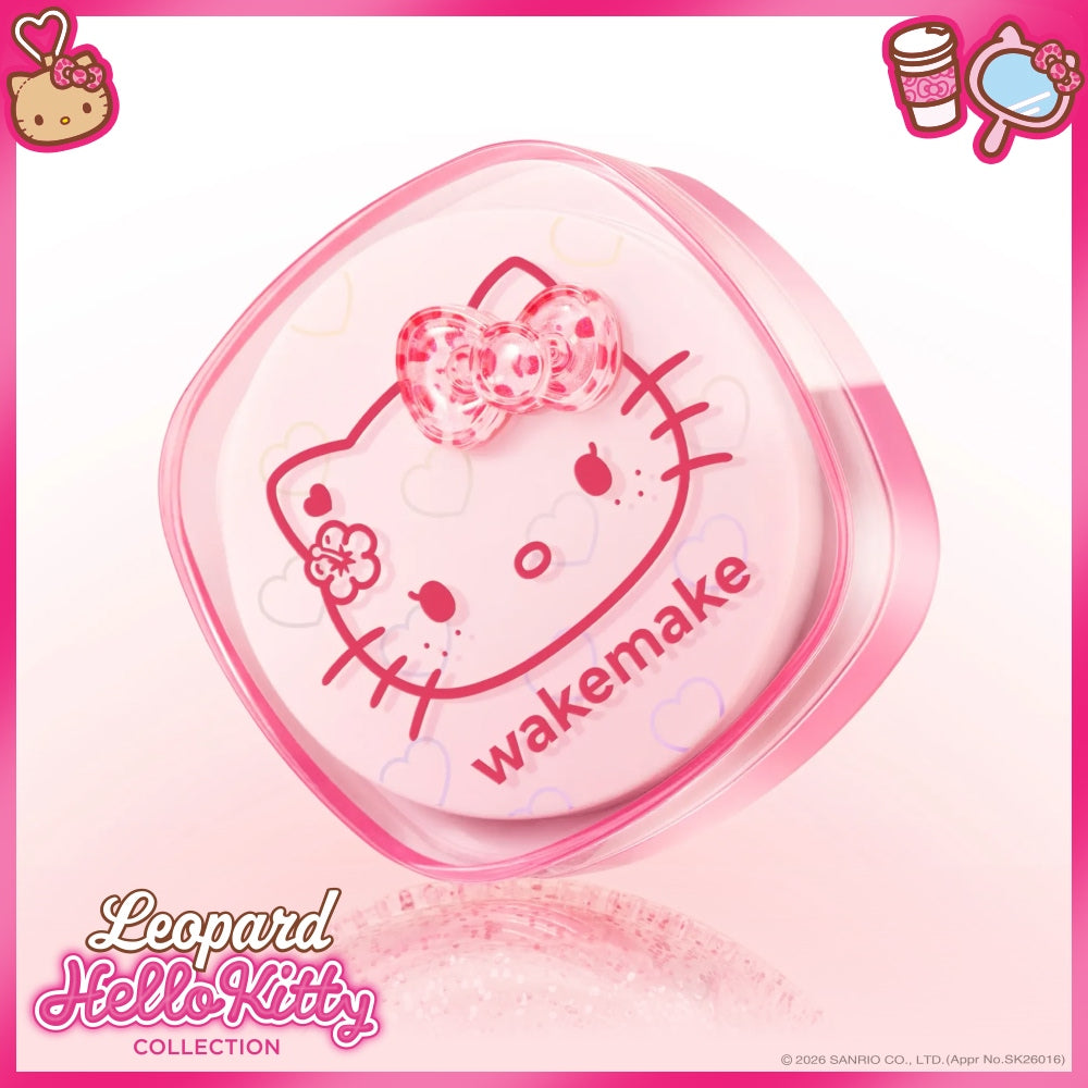 Wakemake Leopard Hello Kitty Makeup Collection 19 Types