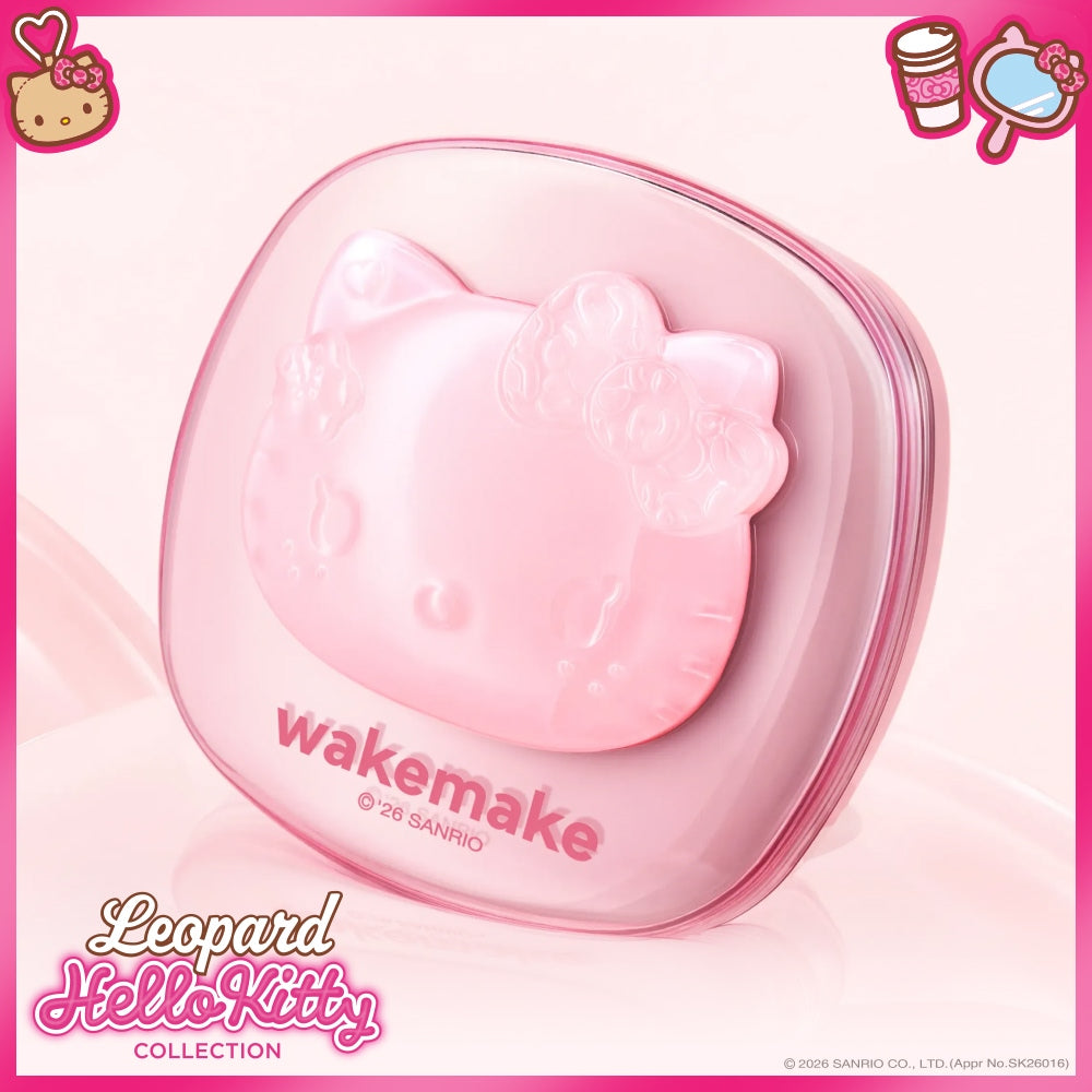 Wakemake Leopard Hello Kitty Makeup Collection 19 Types